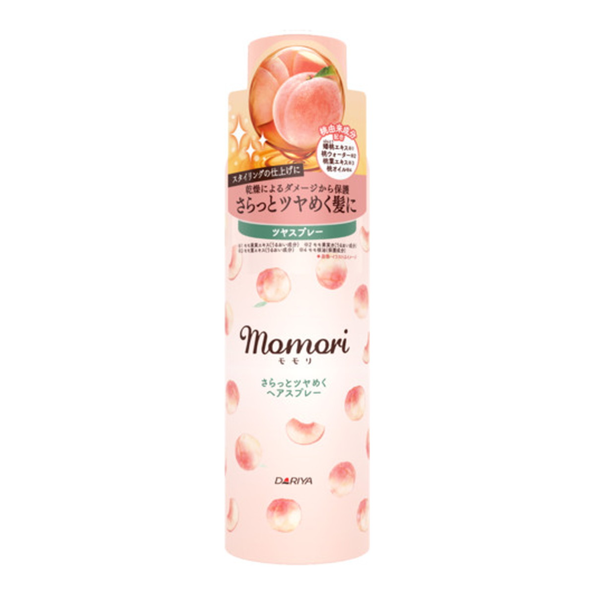 【送料込・まとめ買い×6個セット】ダリヤ モモリ さらっとツヤめく ヘアスプレー 100g