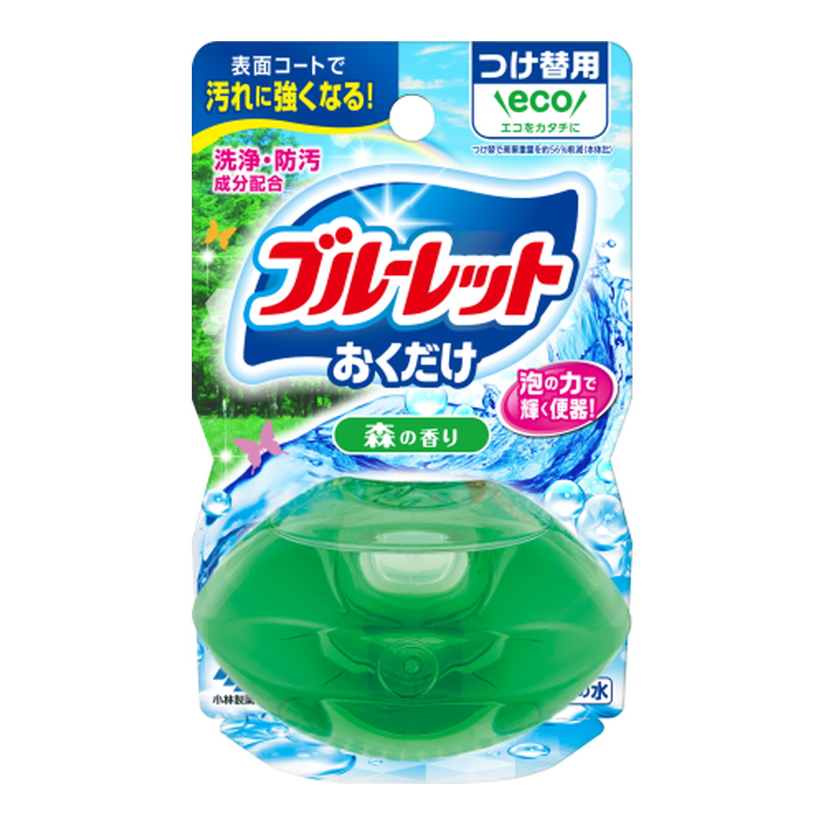 【送料込・まとめ買い×48個セット】小林製薬 液体ブルーレット おくだけ つけ替用 森の香り 70ml 11,720円