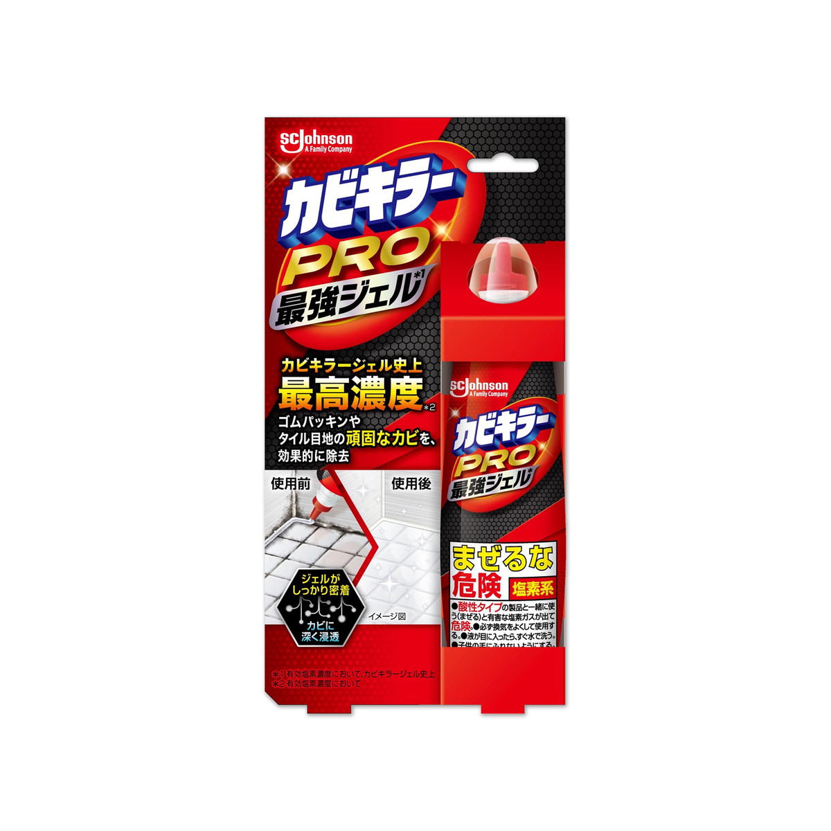 【送料込・まとめ買い×8個セット】ジョンソン カビキラー PRO 最強ジェル 100g