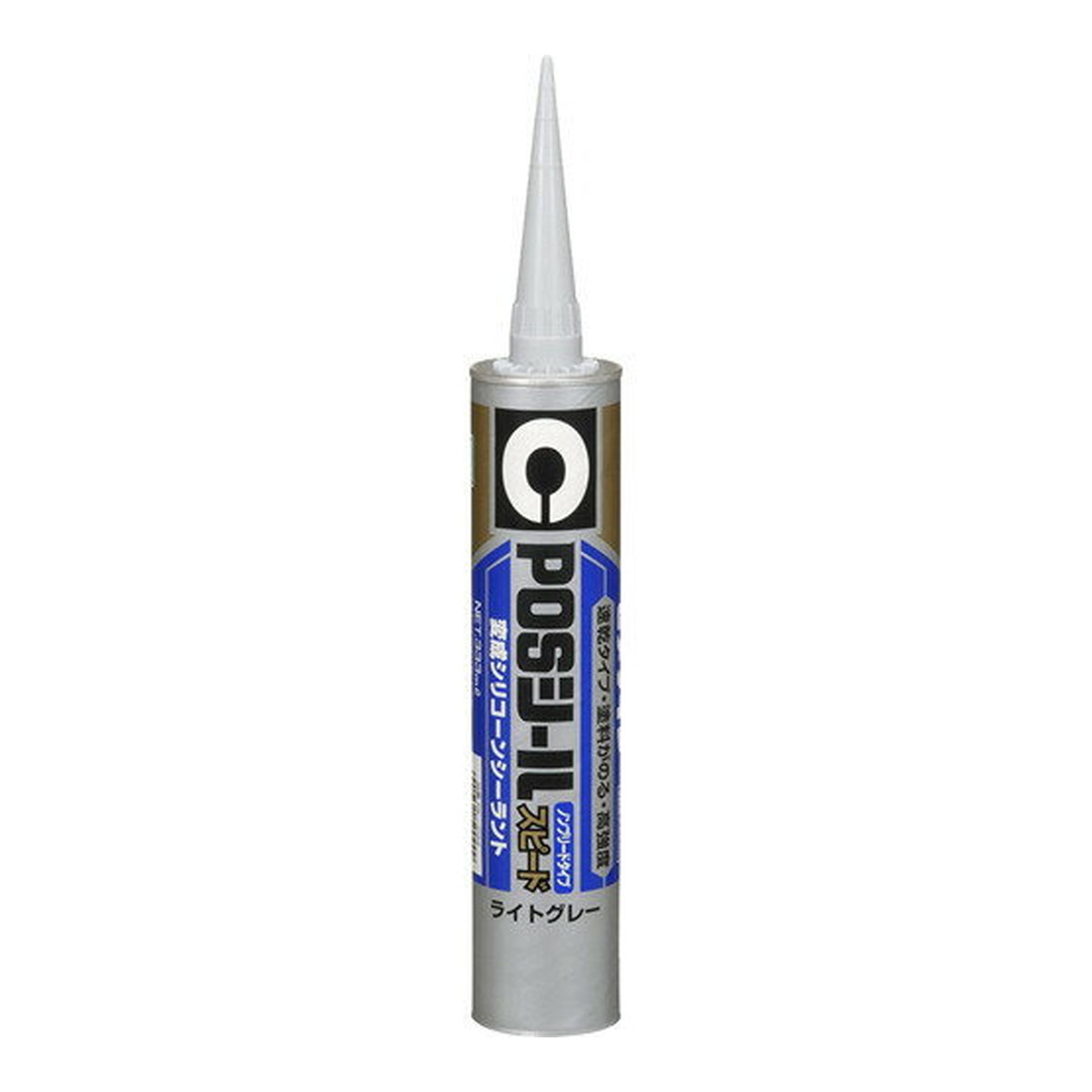 【送料込・まとめ買い×8個セット】セメダイン POSシール スピード ノンブリード SK-294 ライトグレー 333mL