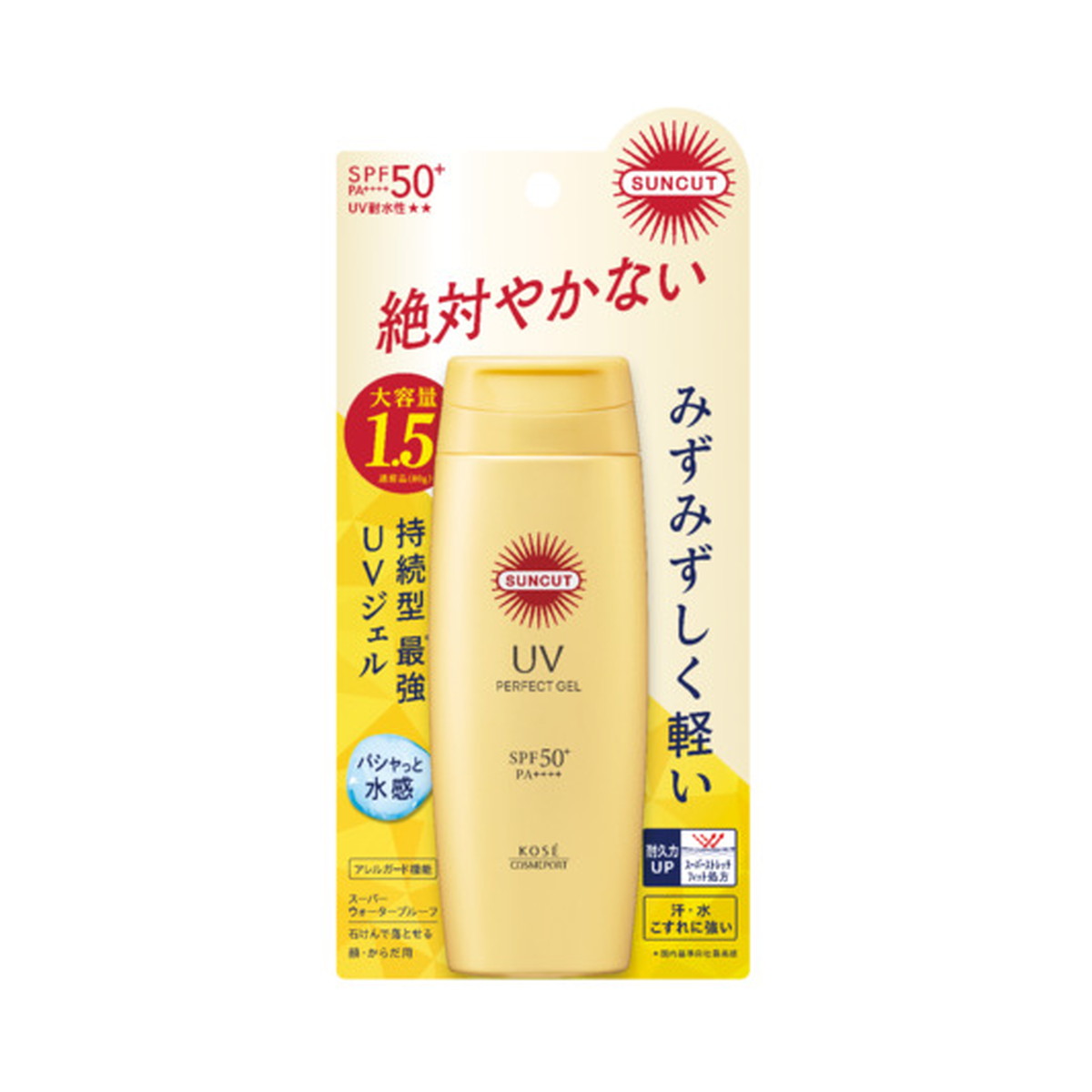 【送料込・まとめ買い×8個セット】コーセーコスメポート サンカットR パーフェクト UV ジェル 120g SPF50+ PA++++ 日焼け止め