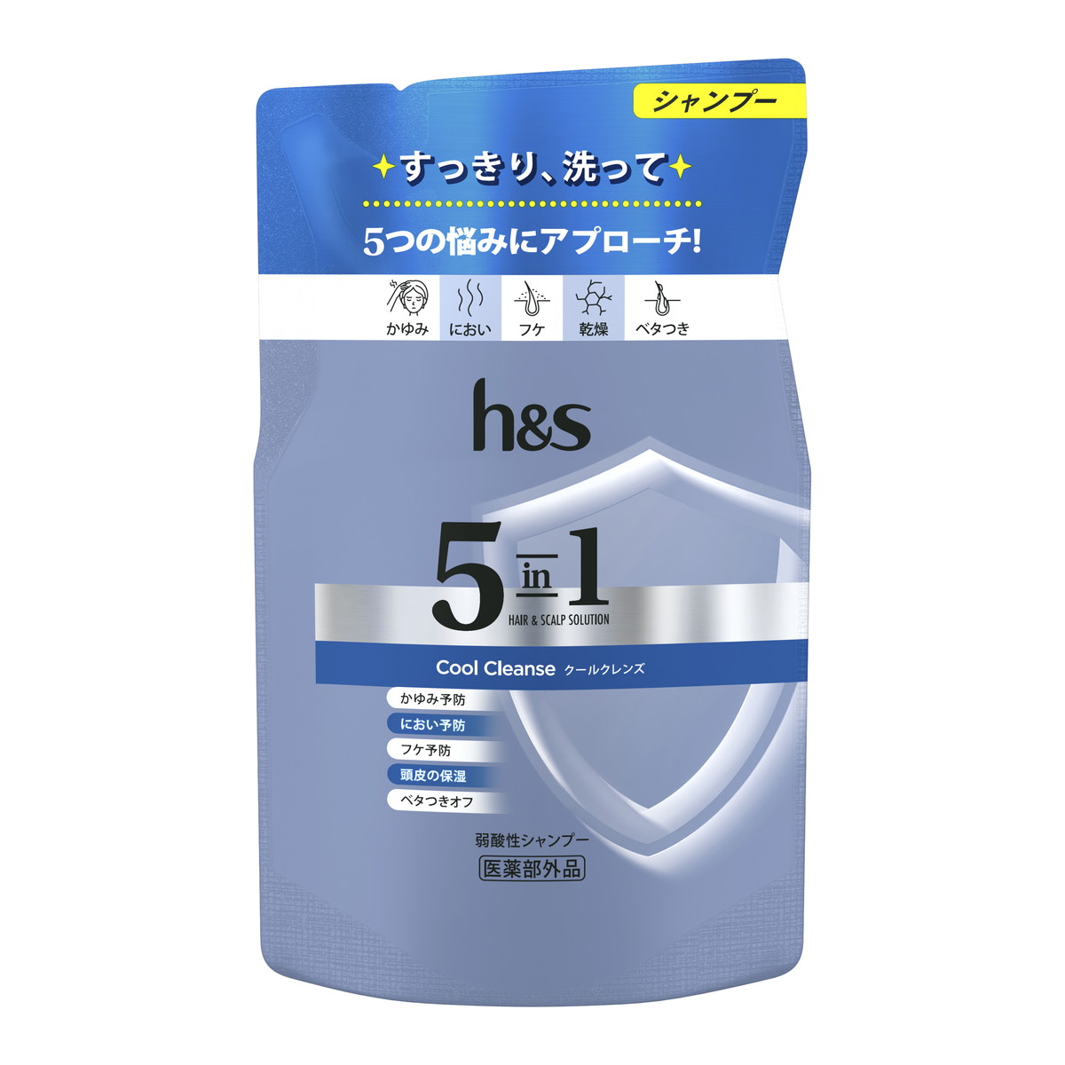 楽天市場】P＆Gジャパン エイチアンドエス5in1 クールクレンズ