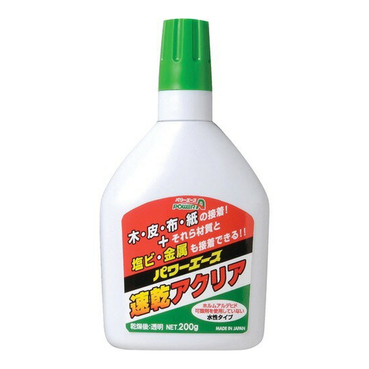 【送料込・まとめ買い×12個セット】アルテコ パワーエーズ 多用途 水性 接着剤 A02 速乾 アクリア 200g
