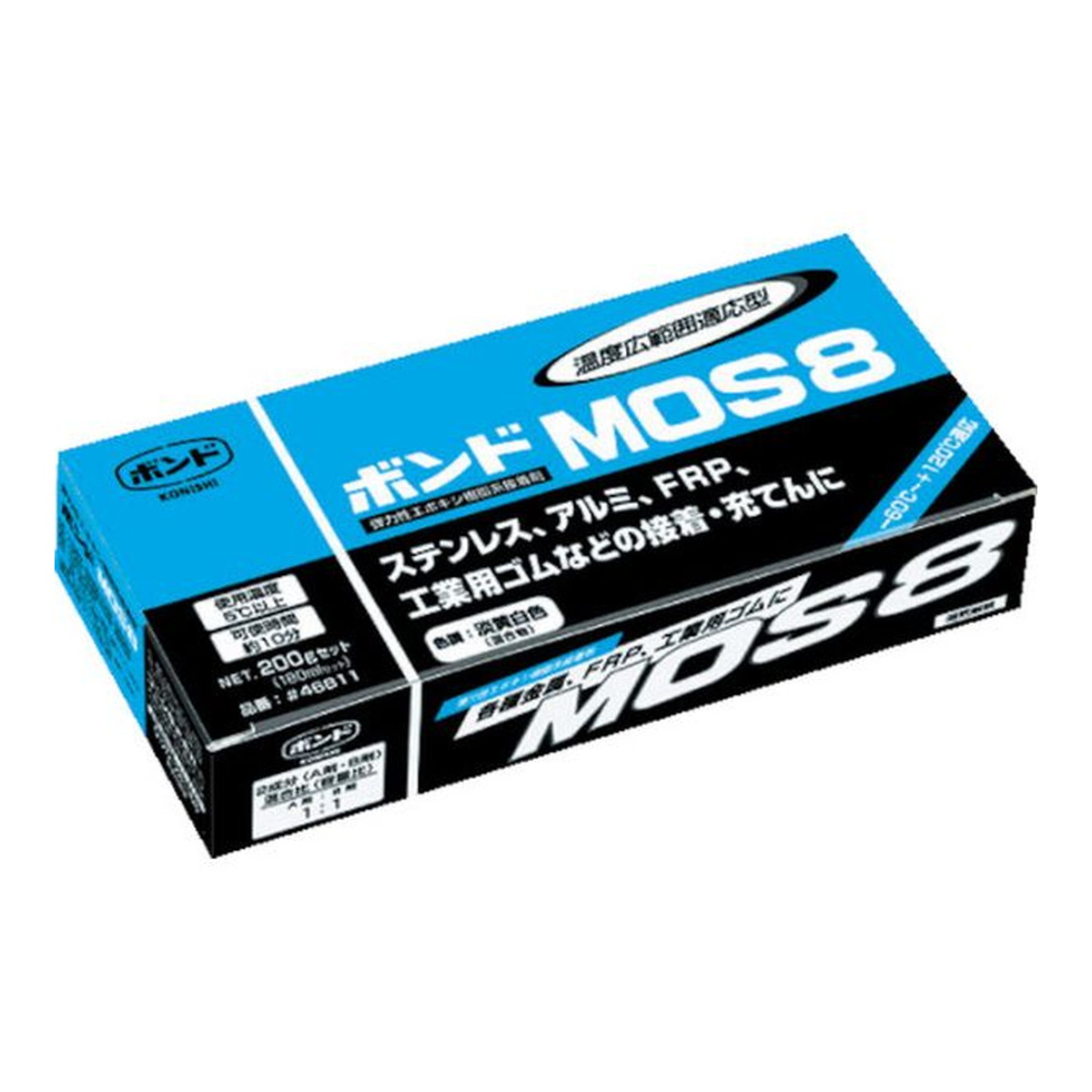 【送料込・まとめ買い×6個セット】コニシ MOS8 ボンド 200g #46811