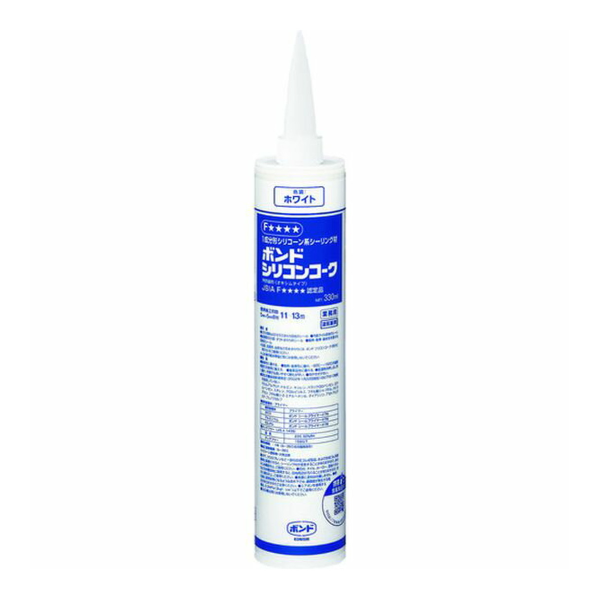 【送料込・まとめ買い×20個セット】コニシ ボンド #55778 シリコンコーク 330mL 白