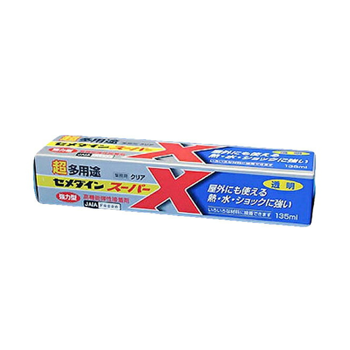 【×5個 配送おまかせ】セメダイン スーパーX 135mL クリア AX-041 超多用途