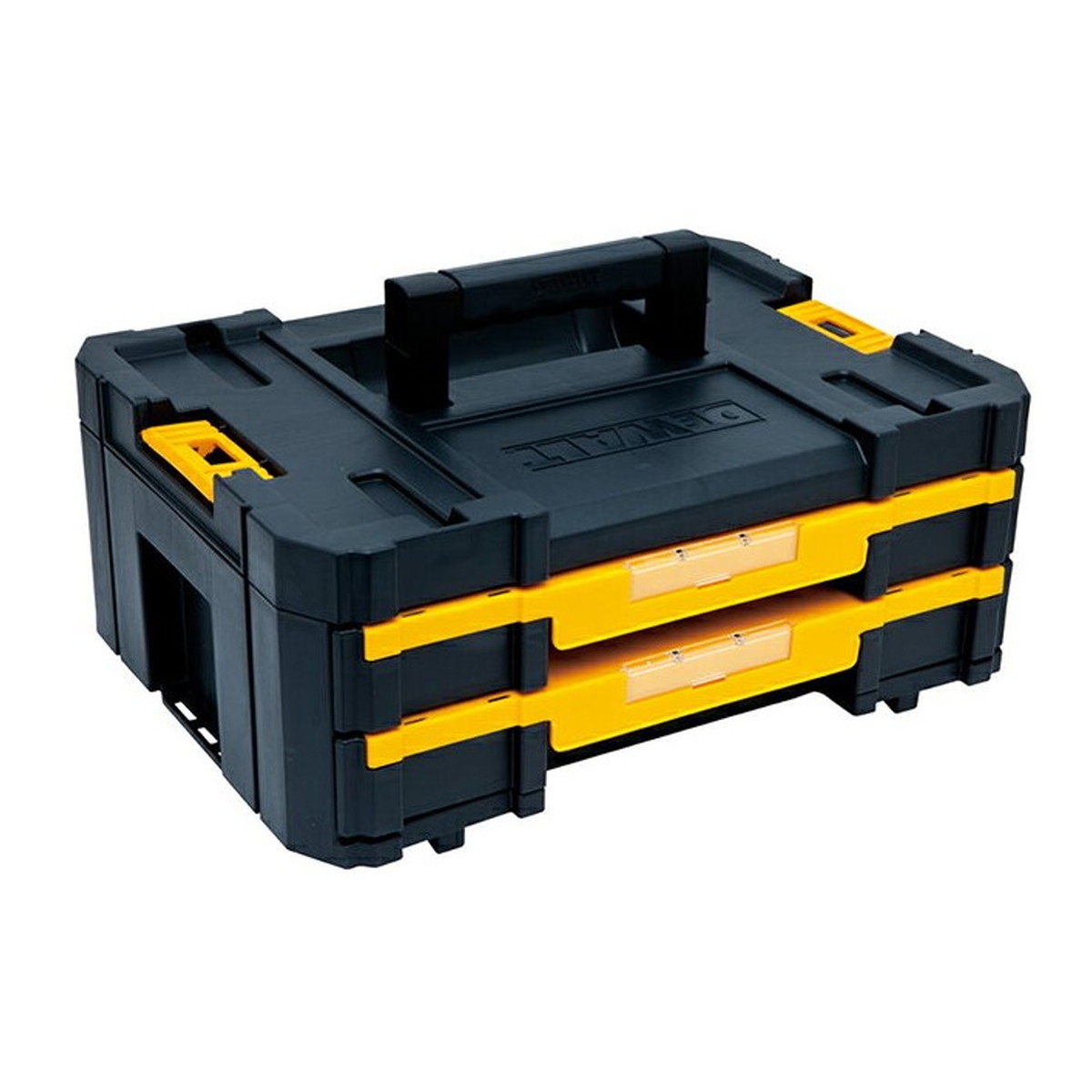 【送料込・まとめ買い×1個セット】ポップリベット・ファスナー デウォルト DEWALT TSTAK 2段チェスト 工具箱