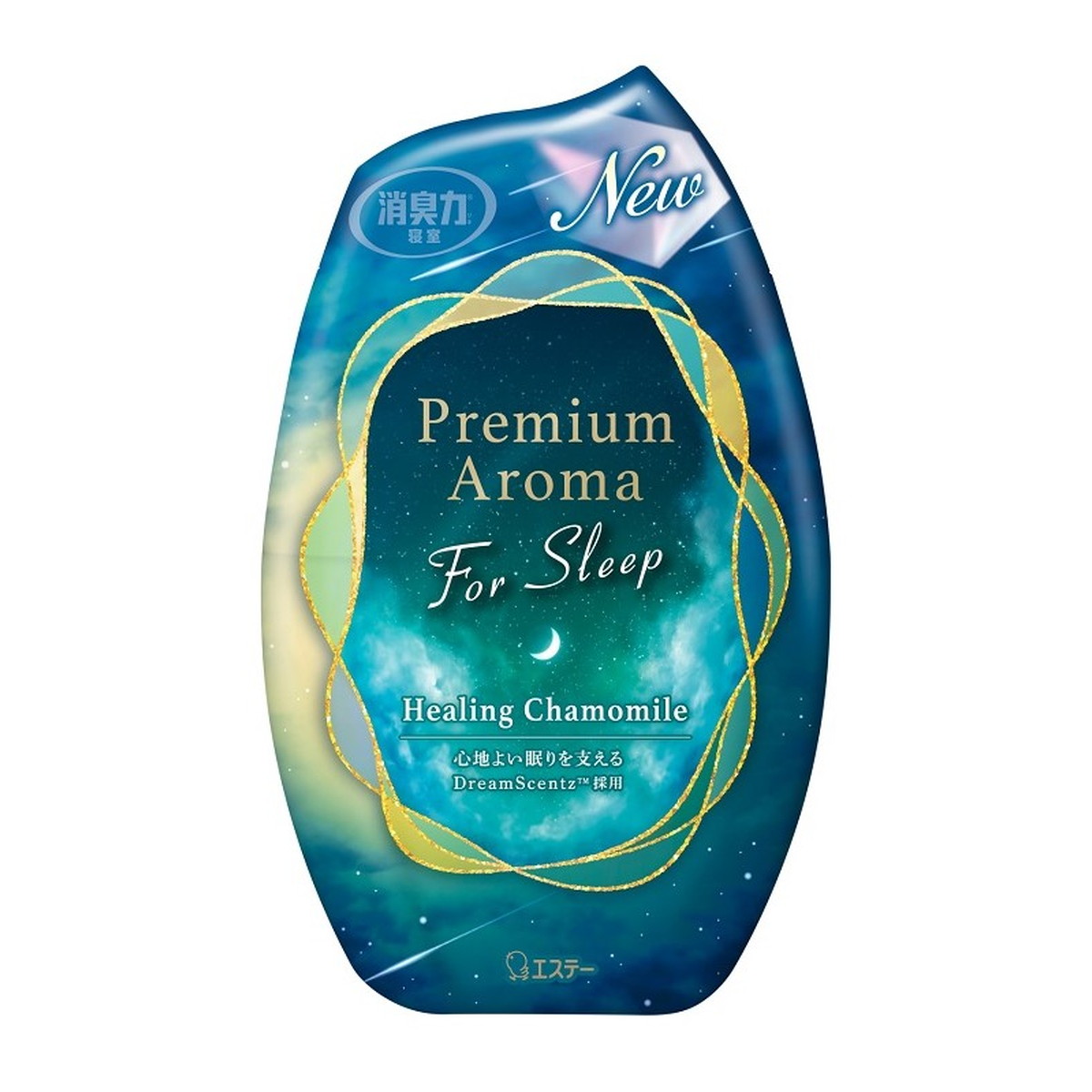 【送料込・まとめ買い×18個セット】エステー お部屋の消臭力 Premium Aroma For Sleep プレミアムアロマ フォー スリープ ヒーリングカモミール 400mL 部屋用消臭芳香剤