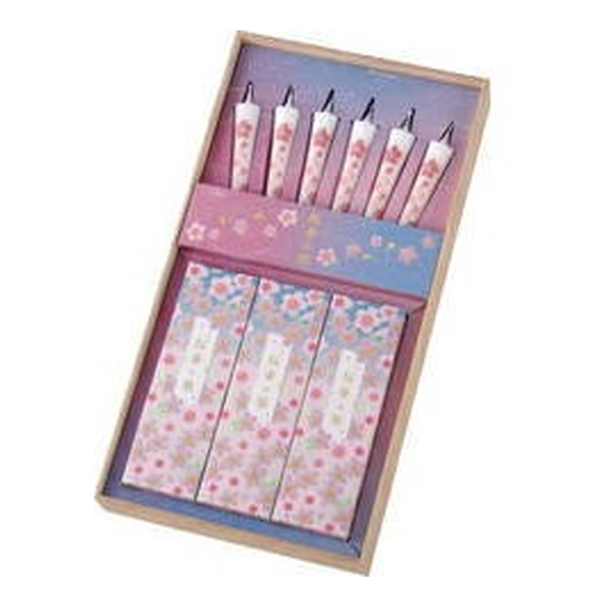【送料込・まとめ買い×4個セット】カメヤマ 桜華の雅 線香 ローソクセット 線香3函 ローソク6本セット