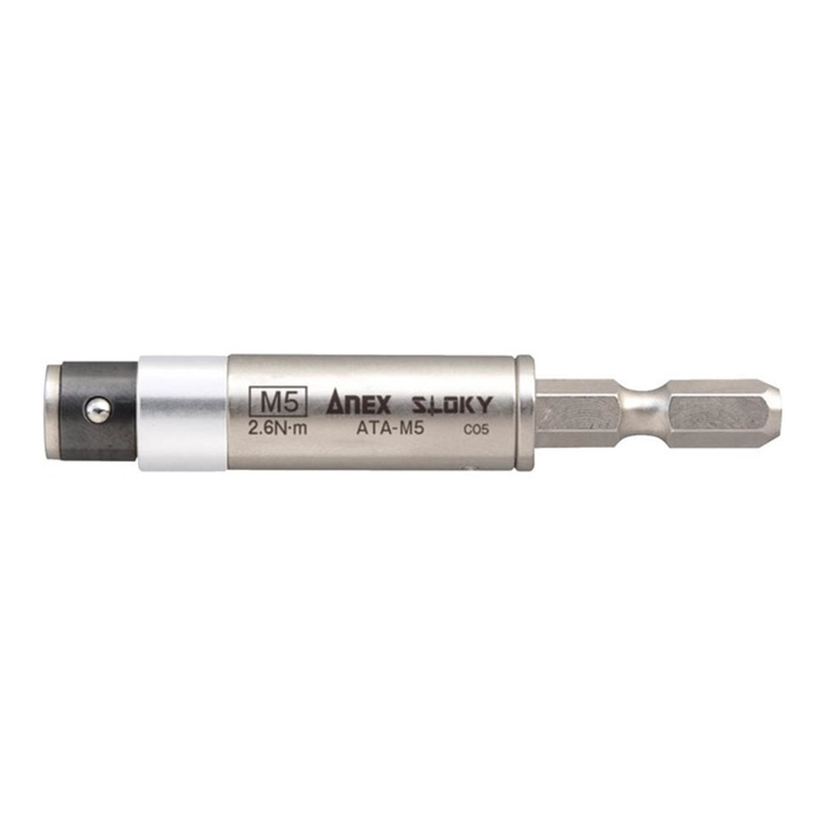 【送料込・まとめ買い×4個セット】アネックス 電気工事用 トルク アダプター 2.6N・m ATA-M5