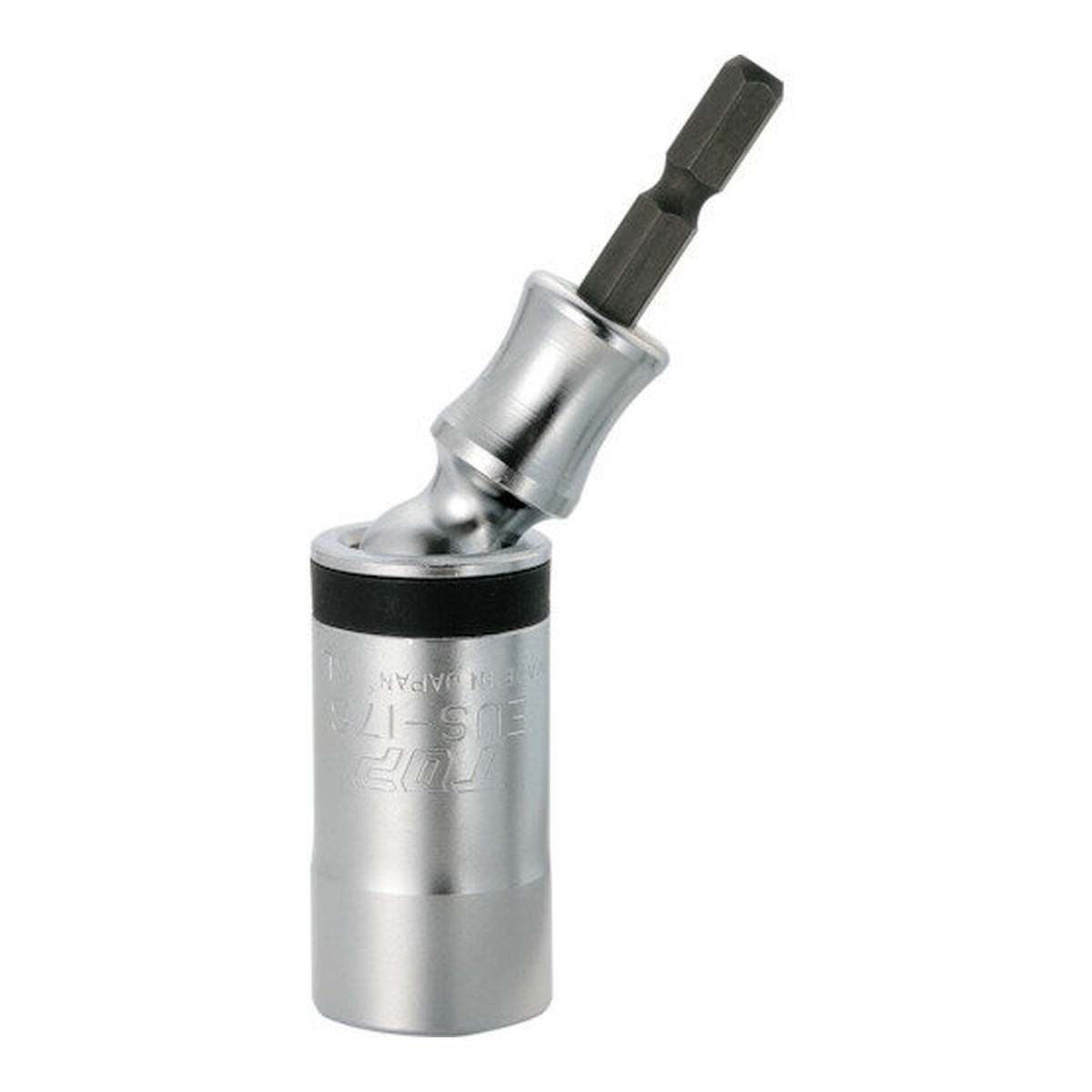 【×7個 配送おまかせ】トップ工業 電動ドリル用 ユニバーサルショートソケット 対辺17mm EUS-17S