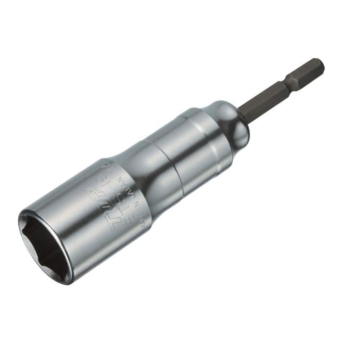 【×4個 配送おまかせ】トップ工業 電動ドリル用強軸ソケット 19mm ETS-19