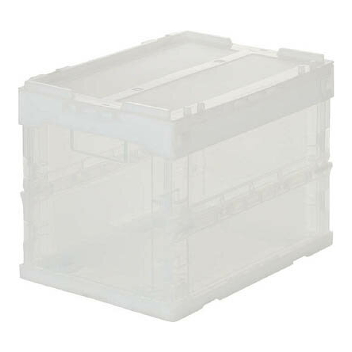 【送料込・まとめ買い×5個セット】TRUSCO トラスコ オリコン α折りたたみコンテナ スケルコン 20L(蓋付) 透明 スケルトンコンテナ TR-SC20-TM 7,598円