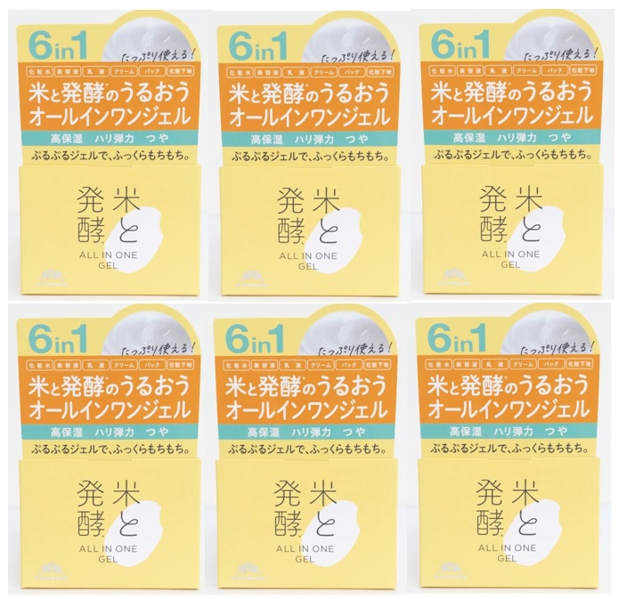 【×6個セット送料込】菊正宗 米と発酵 オールインワンジェル RN 150g 保湿ジェルクリーム|ケンコウlife