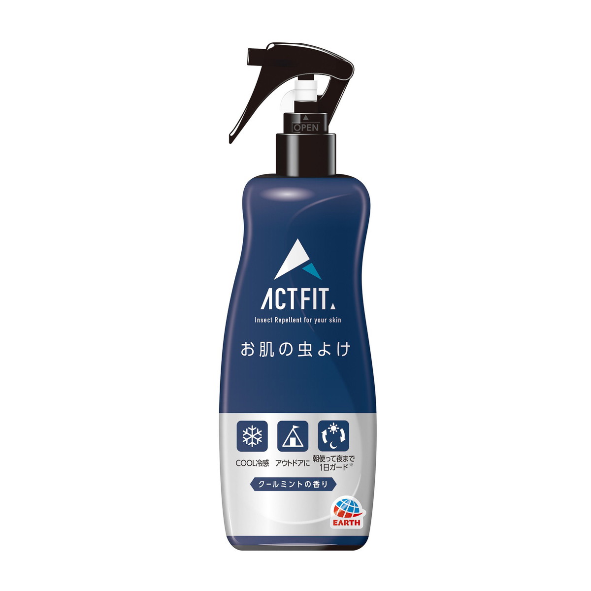 【送料込・まとめ買い×20個セット】アース製薬 はだまも ACTFIT ミスト お肌の虫よけ 200ml
