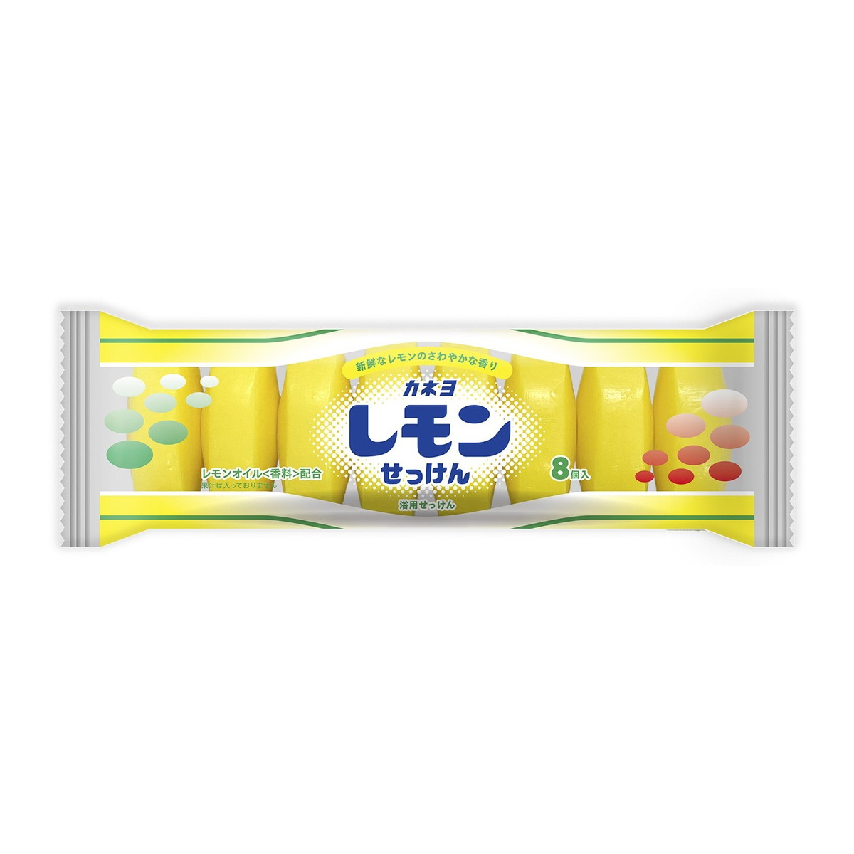 【送料込・まとめ買い×36個セット】カネヨ石鹸 カネヨレモン せっけん 8個入|ケンコウlife