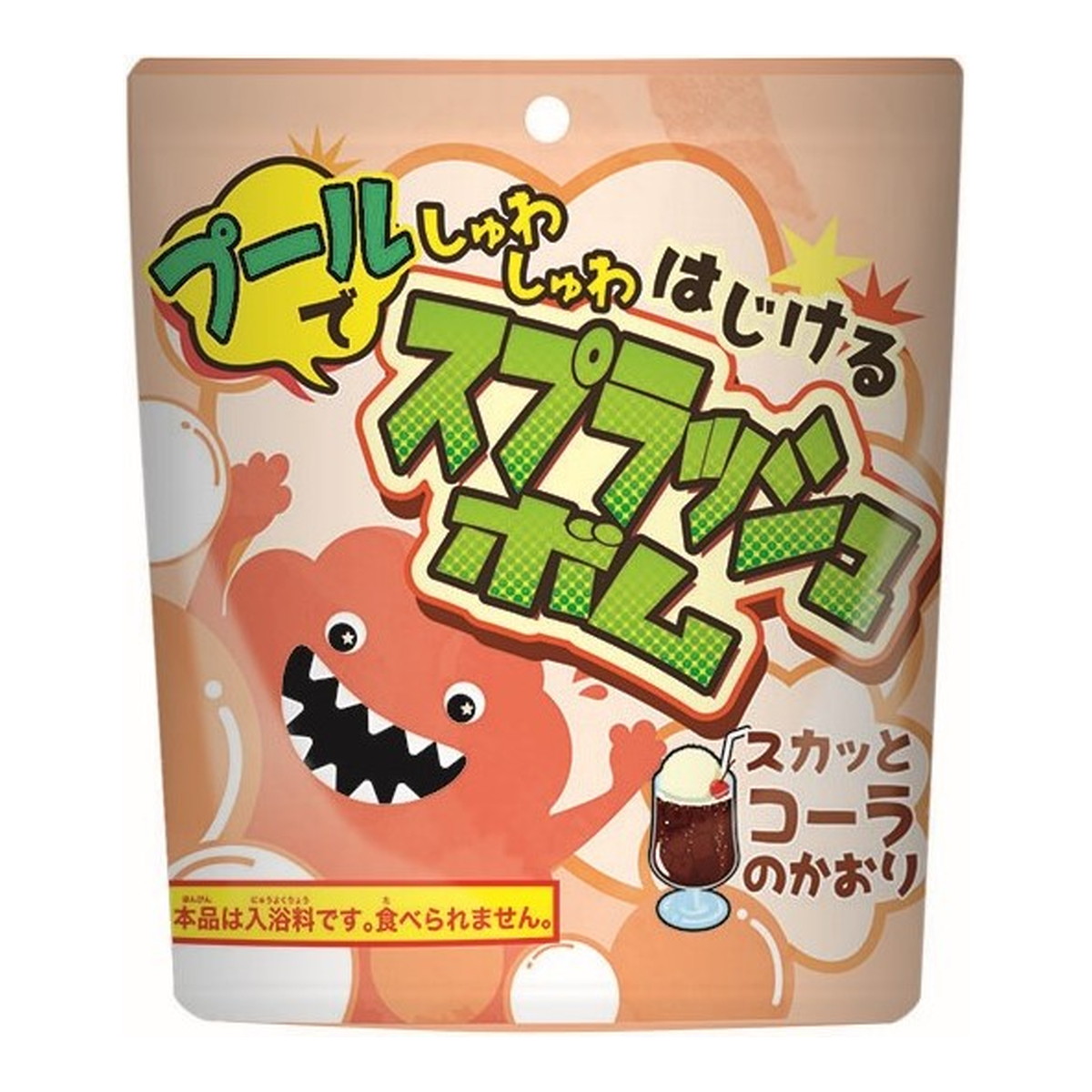 【送料込・まとめ買い×48個セット】ヘルス スプラッシュボム スカッとコーラの香り 100g 入浴剤 バスボム