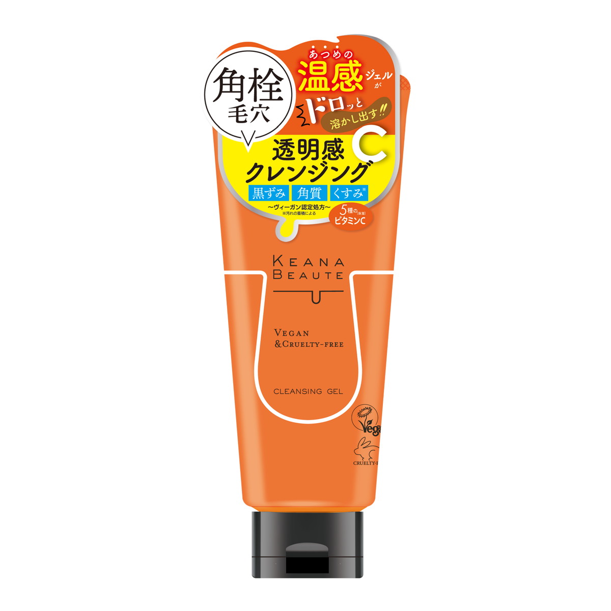 【送料込・まとめ買い×8個セット】明色化粧品 ケアナボーテ あつめの毛穴 ホットクレンジング 180g