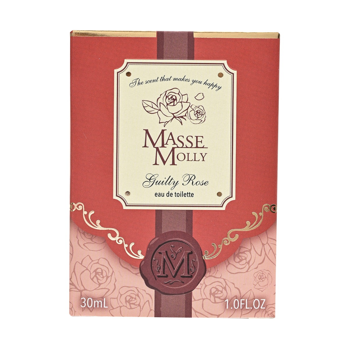 【送料込・まとめ買い×48個セット】コスメステーション MASSEMOLLY マッセモリー プチ ギルティローズ 30mL オードトワレ 香水