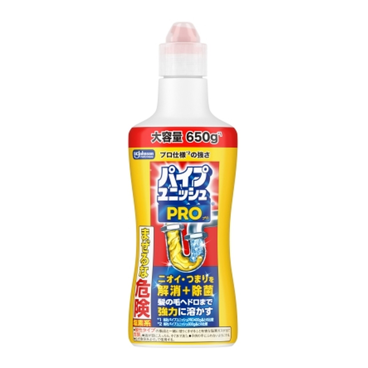 【送料込・まとめ買い×12個セット】パイプユニッシュPRO 650g ジョンソン パイプ用洗浄剤 大容量