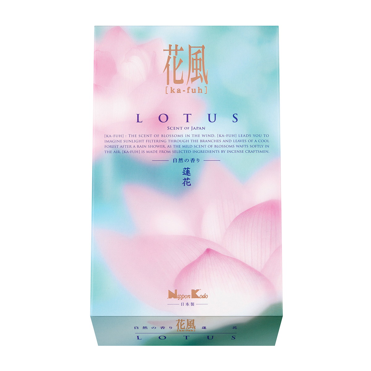 【送料込・まとめ買い×30個セット】日本香堂 花風 蓮花 バラ詰 160g 線香