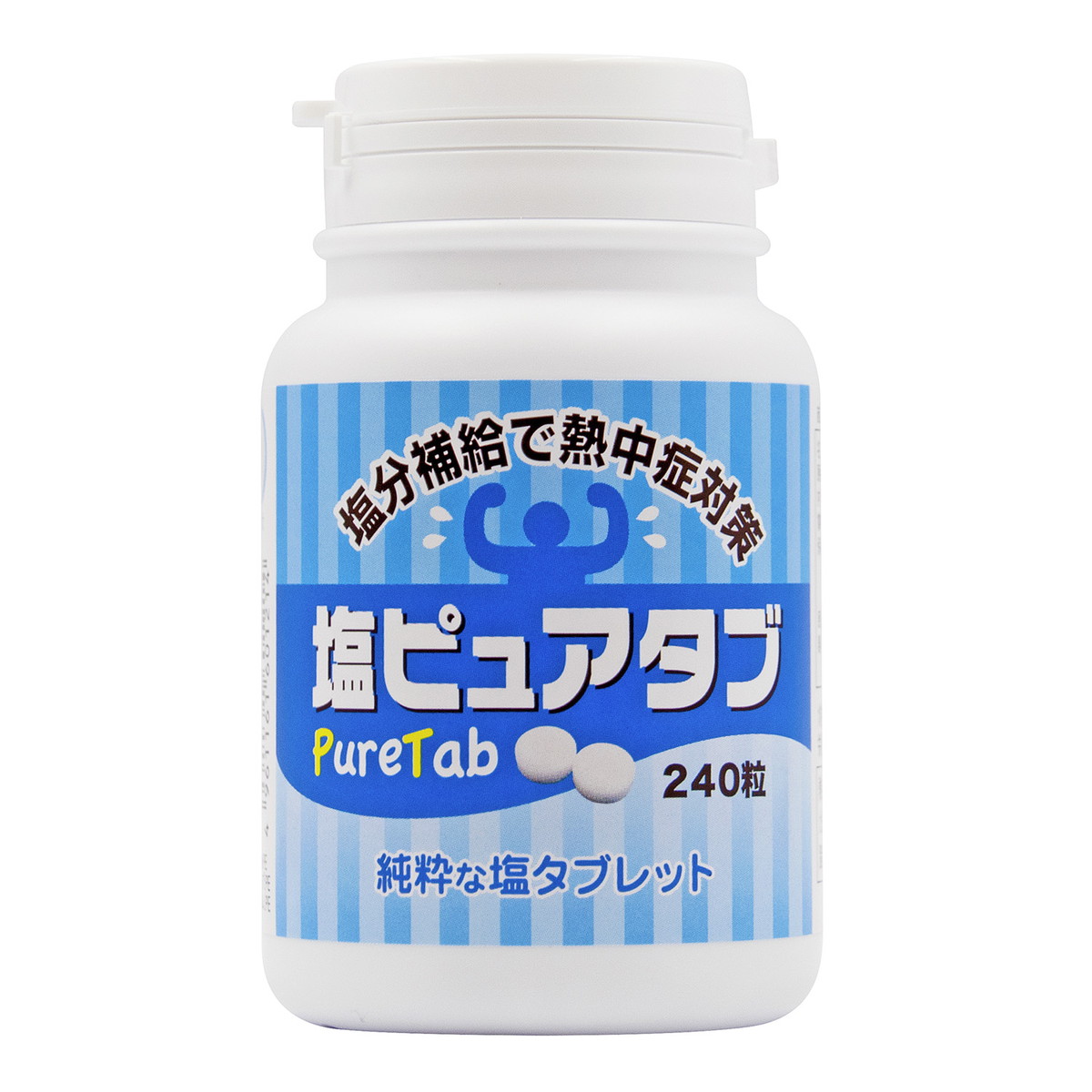 【送料込・まとめ買い×24個セット】トーヤク 塩ピュアタブ 240粒 純粋な塩タブレット|ケンコウlife