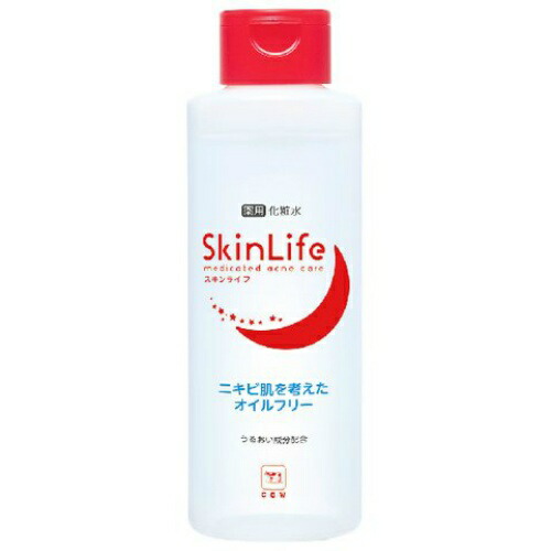 楽天市場 送料無料 まとめ買い4個セット 牛乳石鹸 スキンライフ 薬用化粧水 150ml 無香料 オイルフリー ケンコウlife