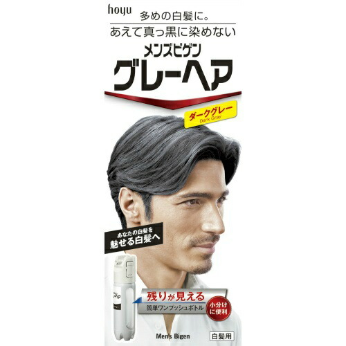 Yoikenkou To The Hair Which A Lot Of Hoyu Men S Bigene Gray Hair