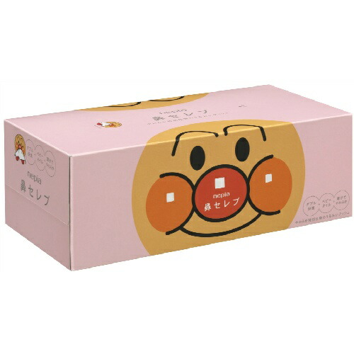 ネピア　鼻セレブ　アンパンマン　14個 楽天市場】ネピア アンパンマン 鼻セレブ ITSUMO 40組 × 1個