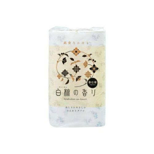 【送料無料・まとめ買い×8】四国特紙 エルビラ 白檀の香り トイレットペーパー 12ロール ダブル×8点セット( 計96ロール　トイレットペーパー )（4901733320709）
