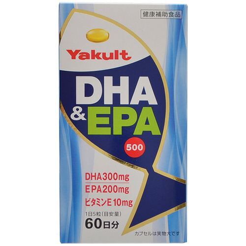 ヤクルト 健康食品 Dha Epa その他 500 300粒 Dha 必須脂肪酸 ヤクルト サプリメント 送料無料 まとめ買い 2個セット ヤクルトヘルスフーズ ヤクルト Dha Epa 500 300粒 ケンコウlife