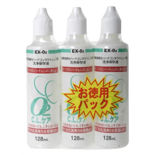 【送料込・まとめ買い×6個セット】【大洋製薬】大洋製薬 O2(オーツー) CLケア お徳用 128ml×3本入