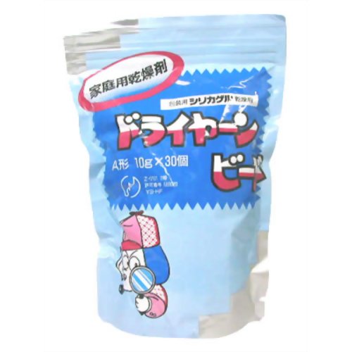 【送料込・まとめ買い×8個セット】【健栄製薬】ドライヤーン ビード シリカゲル 10g×30個 (シリカゲル)