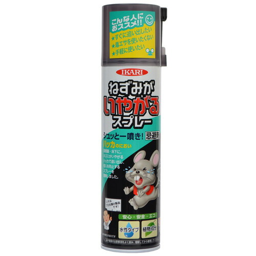 最安値挑戦 送料無料 まとめ買い 個セット イカリ 消毒 忌避剤 ねずみがいやがるスプレー 3ml 超目玉 Radonnb Co Rs