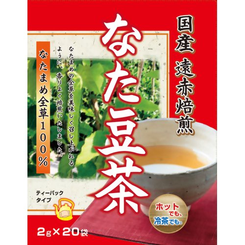【送料込・まとめ買い×20個セット】ユニマットリケン リケン なた豆茶(なたまめ茶) ティーバッグ 2g×20袋|ケンコウlife
