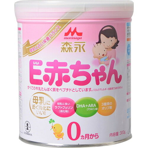 【送料無料・まとめ買い&times;10個セット】森永乳業 E赤ちゃん 300g｜ケンコウlife