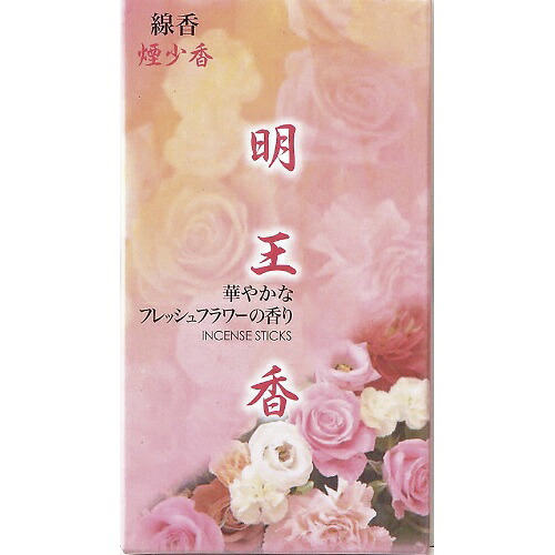 【送料込・まとめ買い×80個セット】マルエス 明王香 フレッシュフラワー 煙少香 100G|ケンコウlife