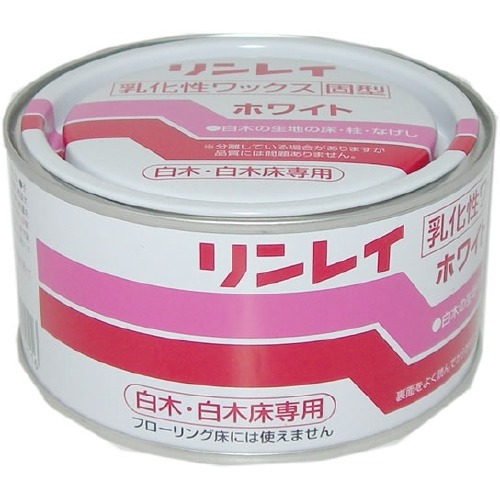 【送料込・まとめ買い×24個セット】リンレイ ホワイト 固形 白木用 260g