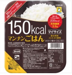 【×24個セット送料込み】大塚食品 マイサイズ マンナンごはん 140g (4901150100533)