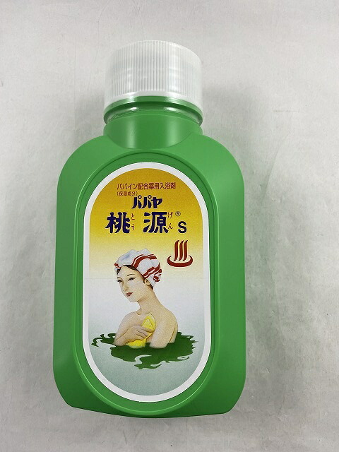 【送料込・まとめ買い×6個セット】パパヤ 桃源S ポリ容器 700g 植物性パパイン酵素を配合した入浴剤/4987332182016/|ケンコウlife