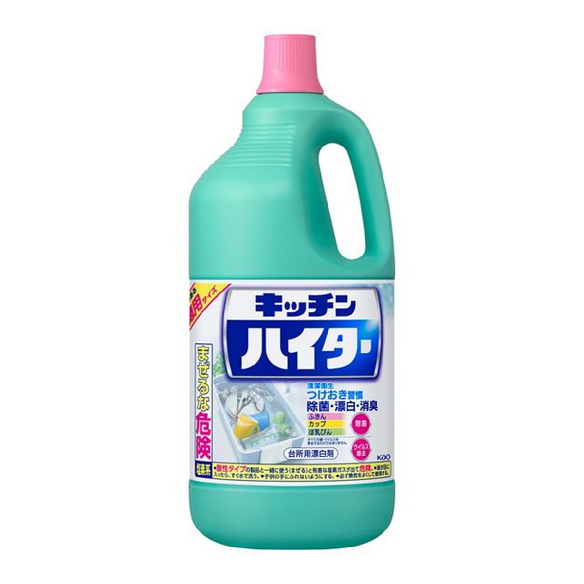 【楽天市場】【送料無料】花王 キッチンハイター 大 1500ml 1個 次