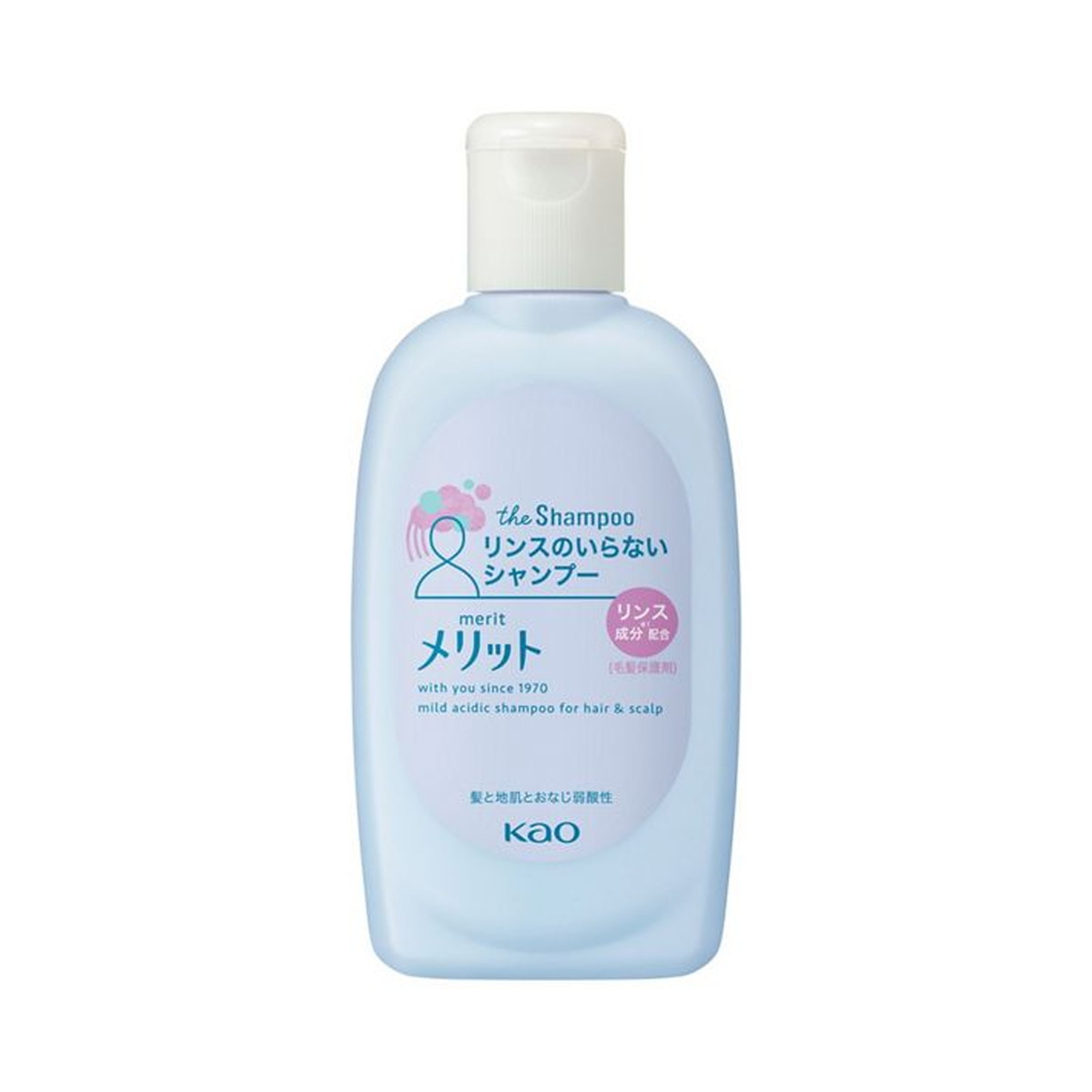 【送料込・まとめ買い&times;48個セット】花王 メリット リンスのいらないシャンプー ミニ 80ml｜ケンコウlife