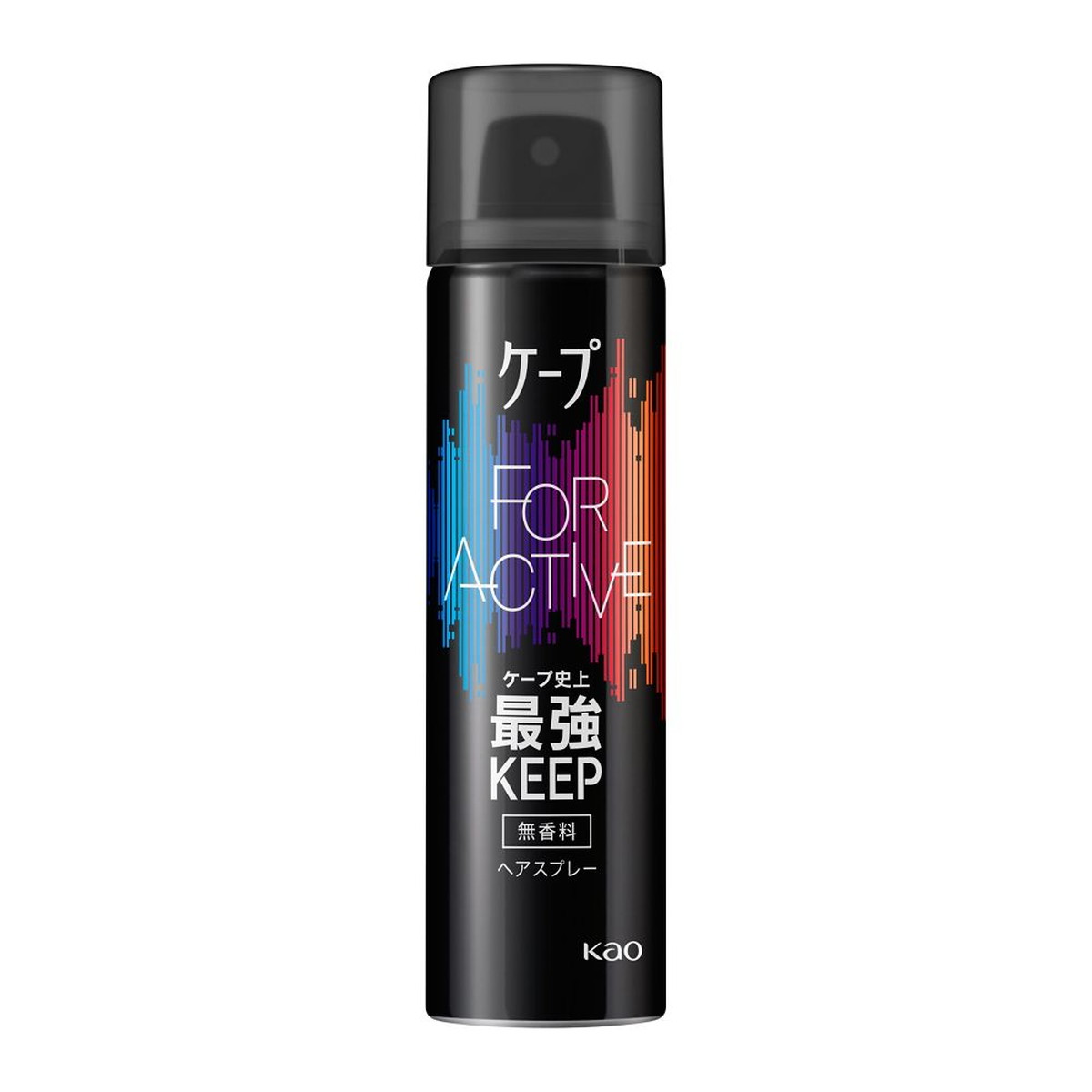 【送料込・まとめ買い&times;48個セット】花王 ケープ フォーアクティブ 無香料 50g ヘアスプレー｜ケンコウlife