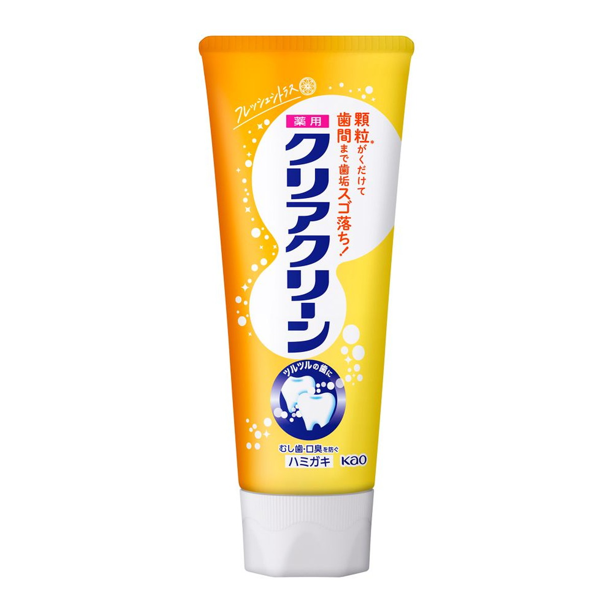 【送料込・まとめ買い×48個セット】花王 薬用ハミガキ クリアクリーン フレッシュシトラス 120g