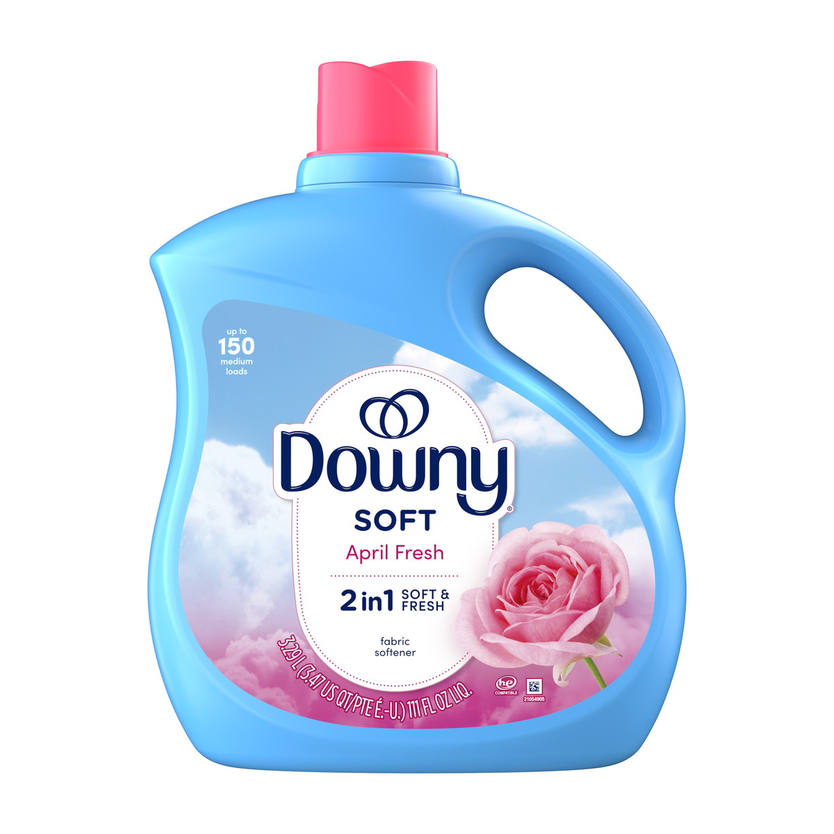 【送料込・まとめ買い×4個セット】DOWNY ダウニー エイプリルフレッシュ 3290mL 柔軟剤