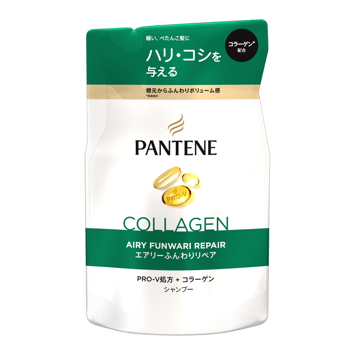 【送料込・まとめ買い×12個セット】P&G パンテーン エアリーふんわりリペア シャンプー つめかえ用 300ml