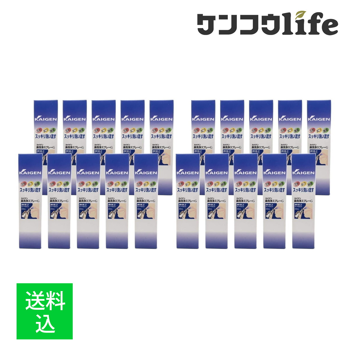 【×20本セット送料込】カイゲンファーマ カイゲン 鼻洗浄スプレーG 200mL
