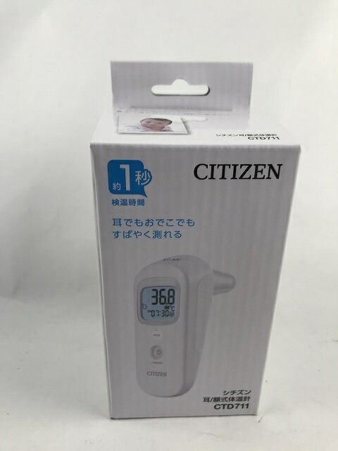 シチズンシステムズ シチズン 耳 額式 体温計 CTD711 (4562191602457)約1秒ですばやく測定