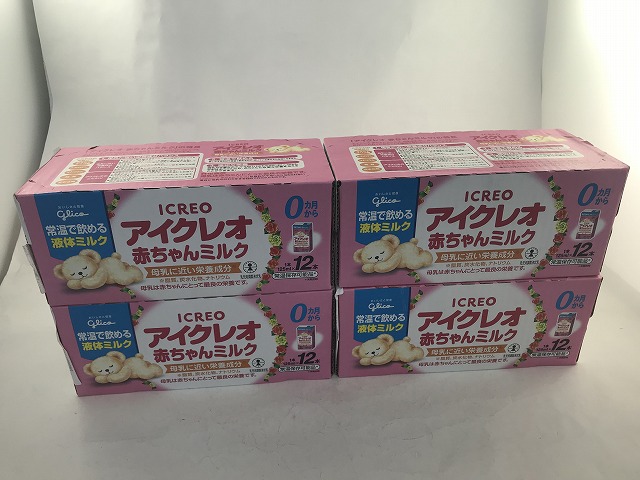 江崎グリコ アイクレオ 赤ちゃんミルク 液体ミルク 125ml×12本入 4971666489729 新生児から飲める液体ミルク 【50％OFF】