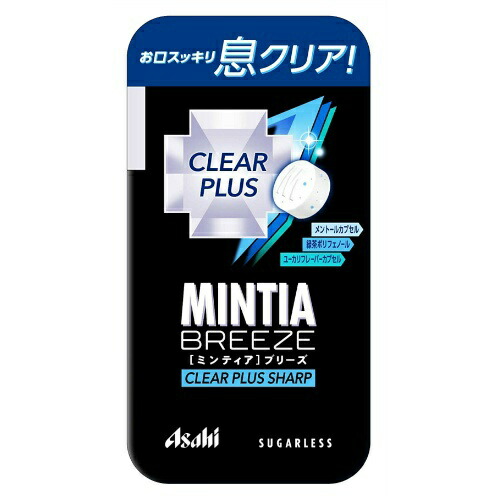 楽天市場 配送おまかせ送料込 アサヒ ミンティア ブリーズ クリアプラス シャープ 30粒入 1個 ケンコウlife